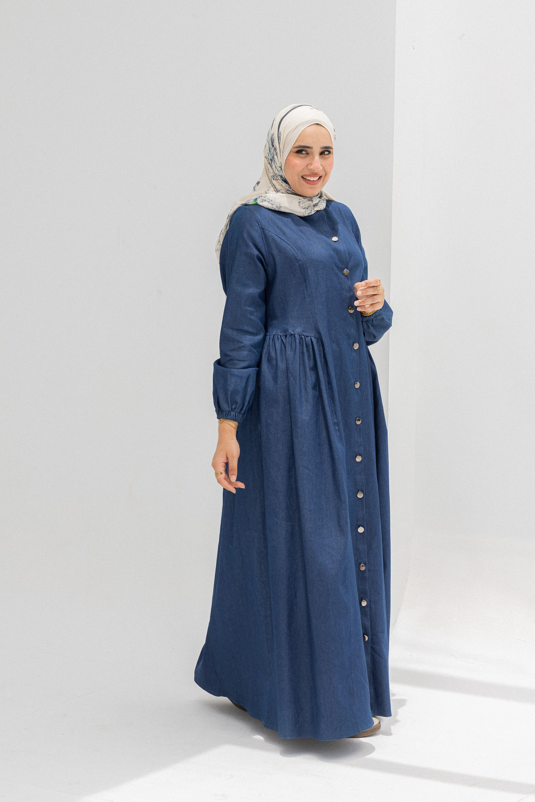 Arwa Denim Dress