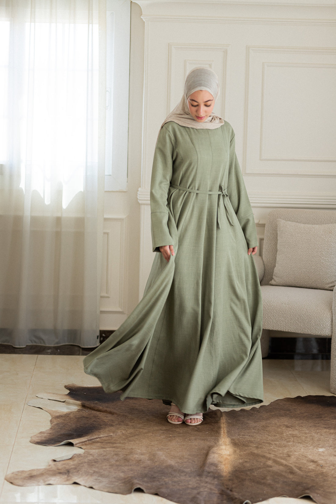 Rouh Dress-olive