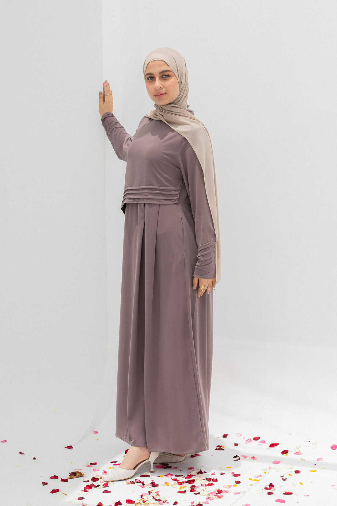 Layan Dress -Cafe