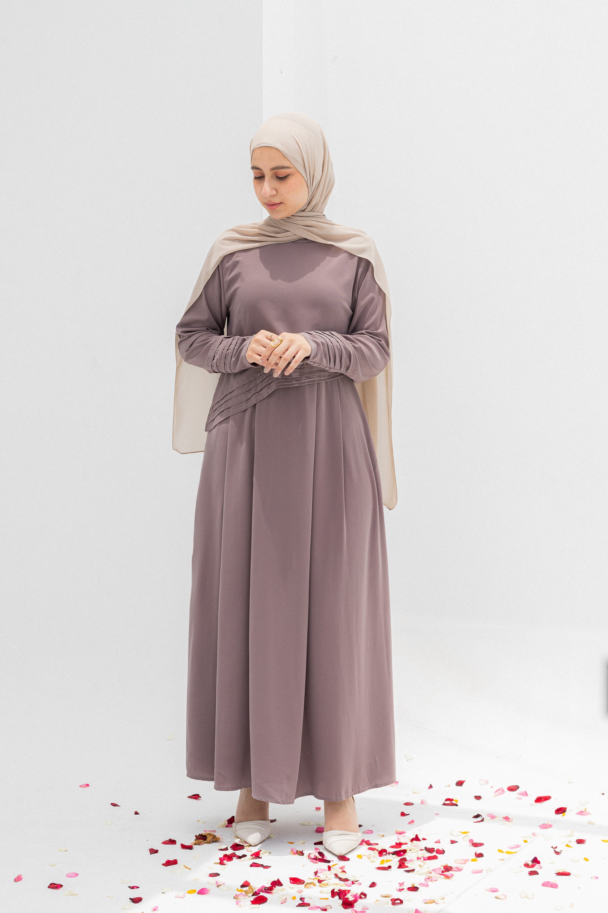 Layan Dress -Cafe