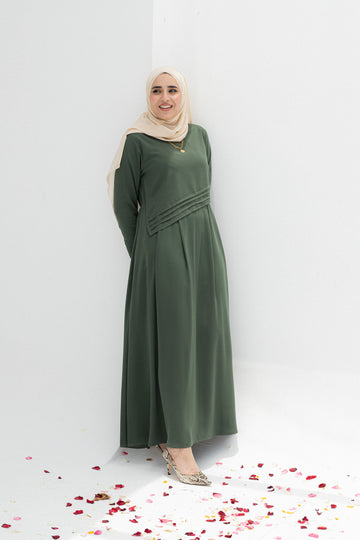 Layan Dress - Olive