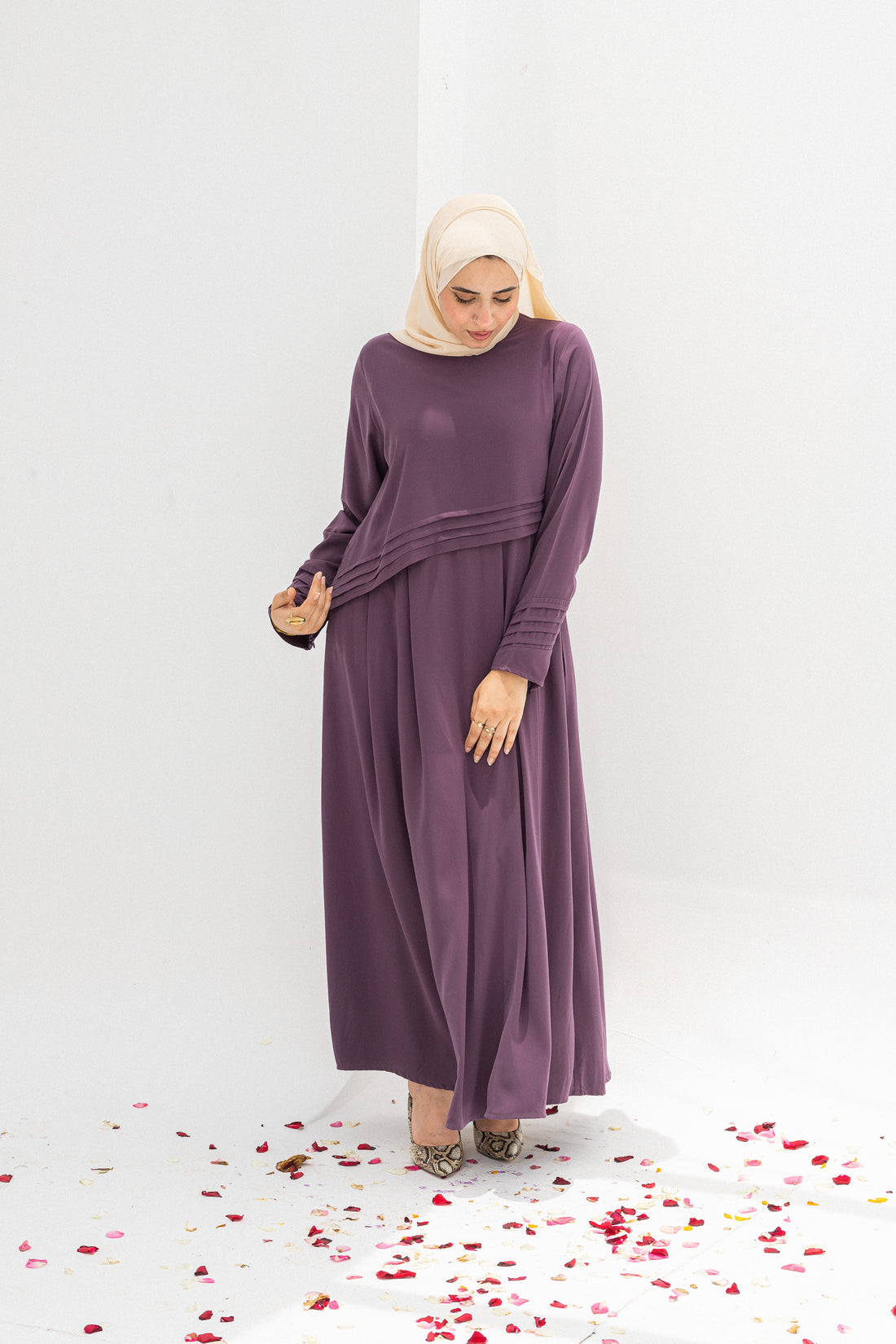 Layan Dress -purple