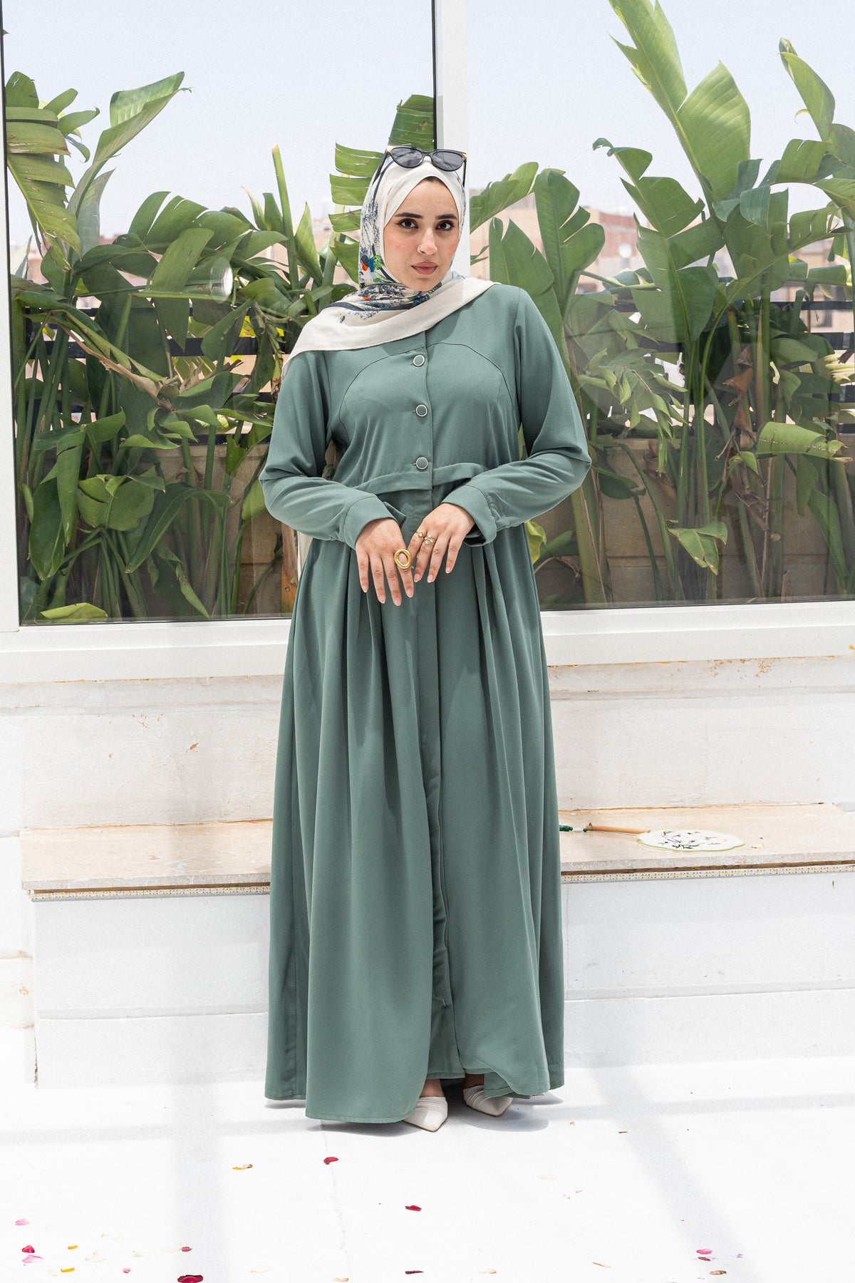 Malika Dress - Mint