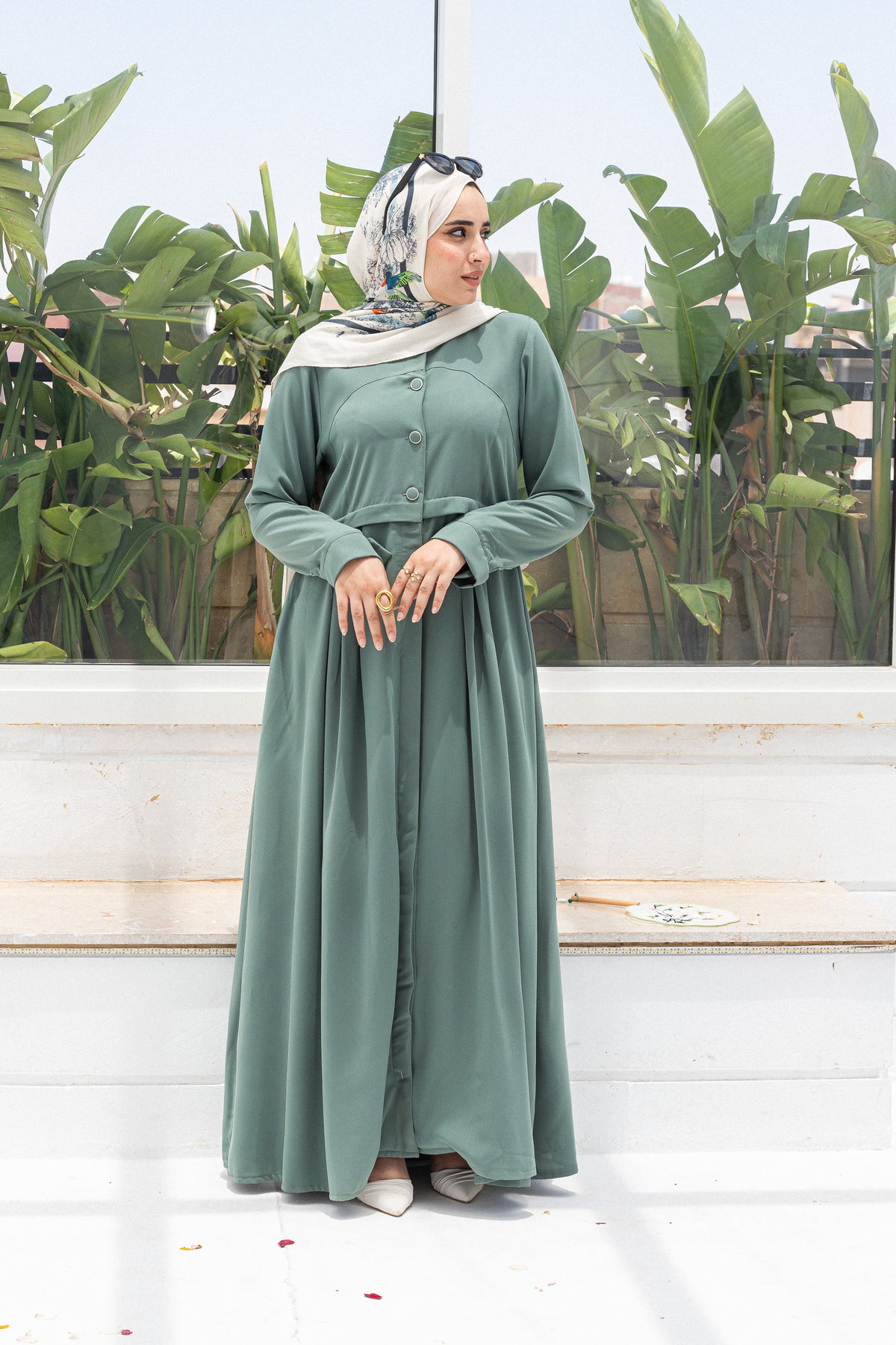 Malika Dress - Mint