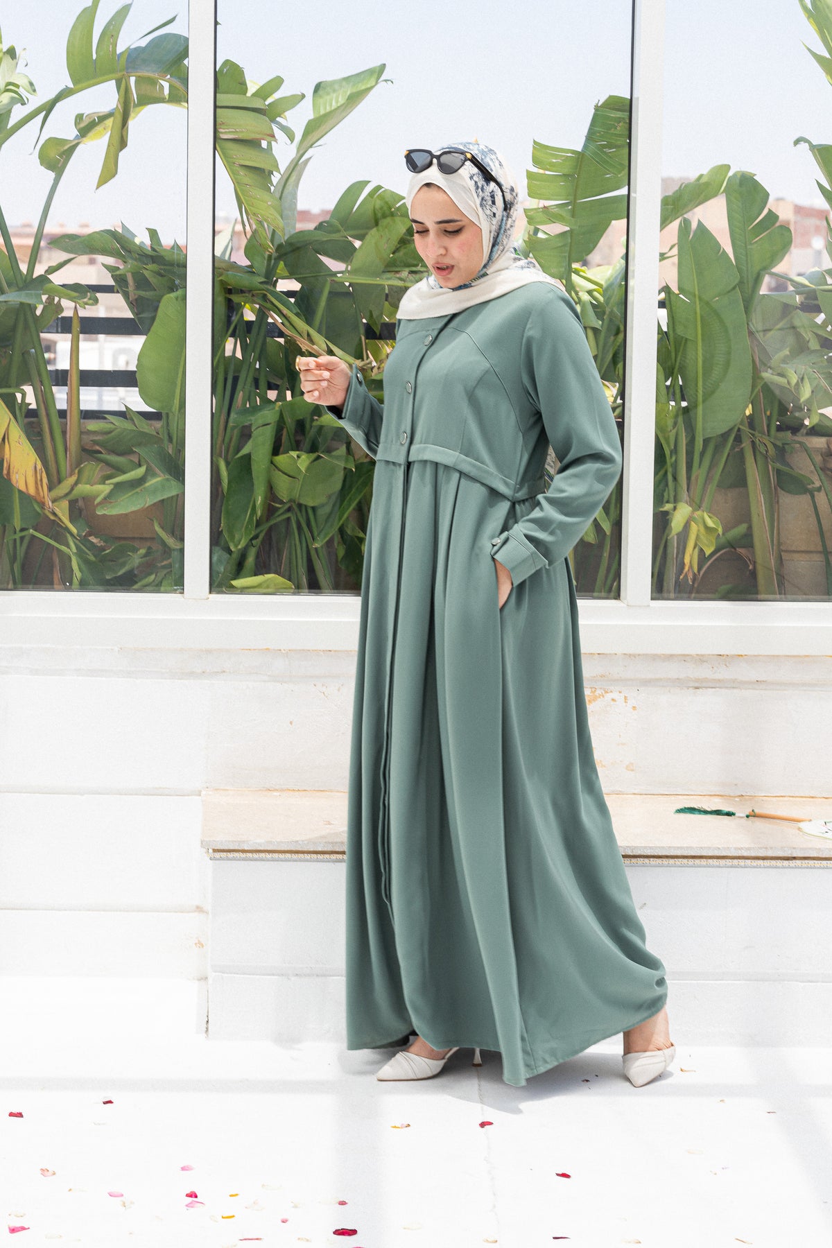 Malika Dress - Mint