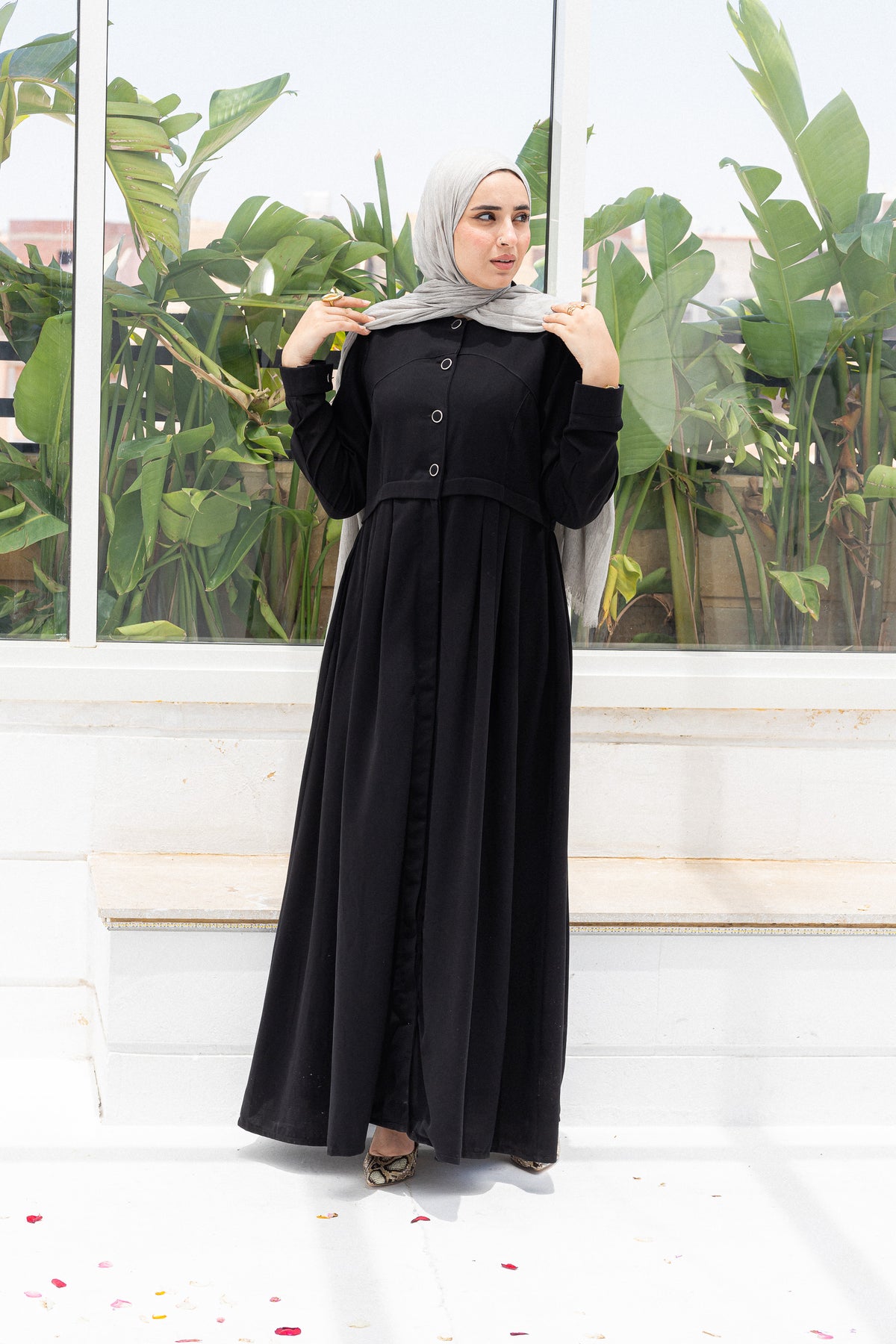 Malika Dress - black