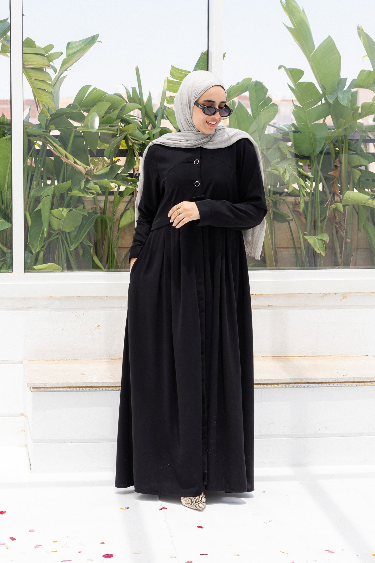 Malika Dress - black