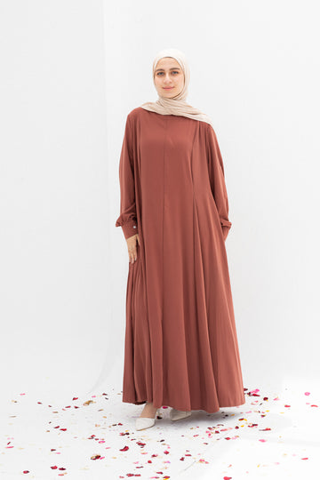 Luna dress - Dark Orange
