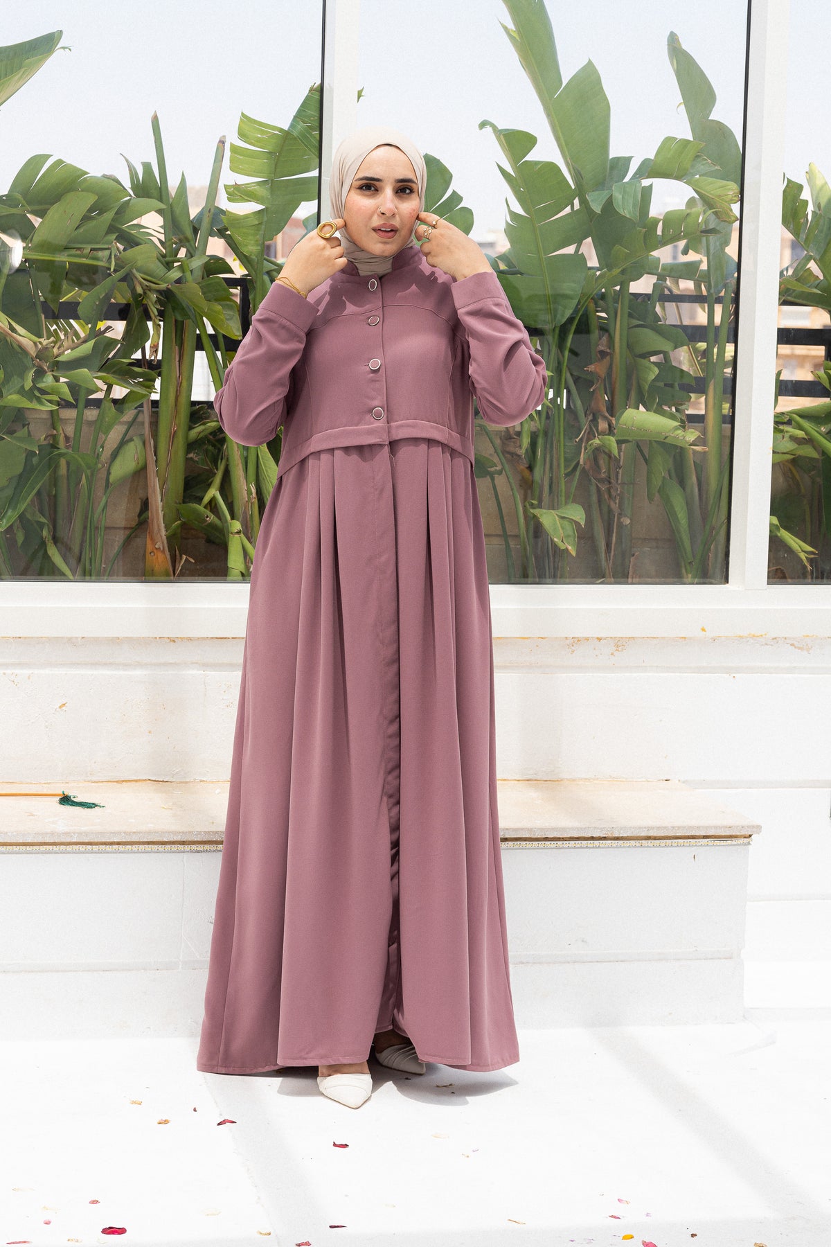 Malika Dress - Cashmere