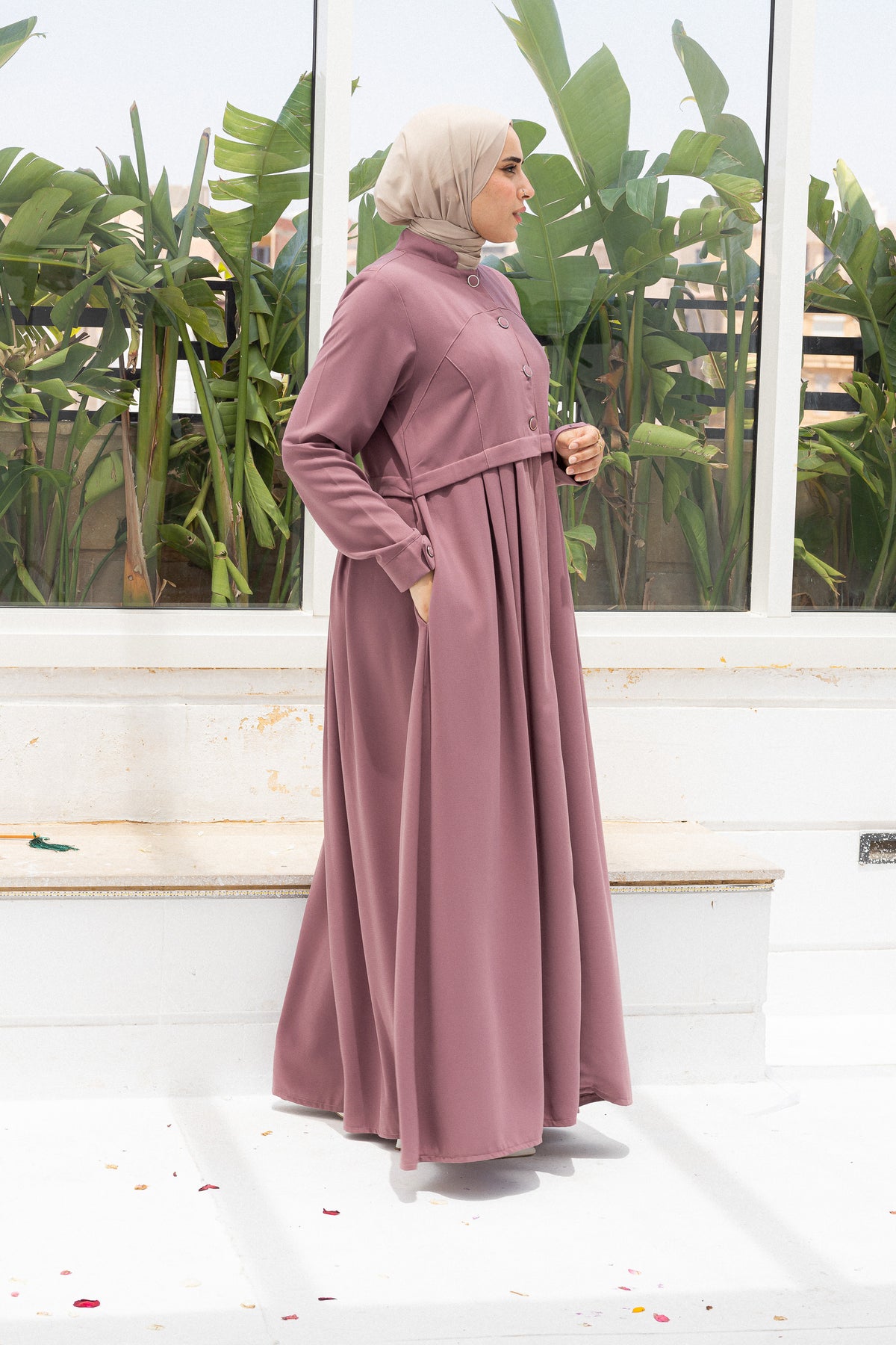 Malika Dress - Cashmere