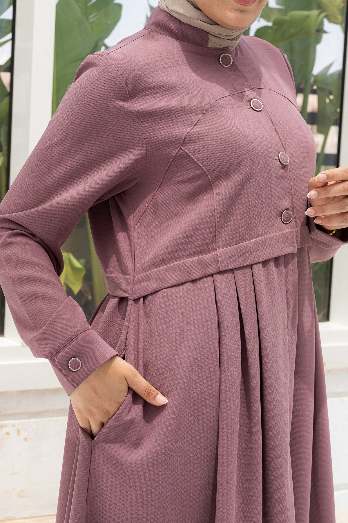 Malika Dress - Cashmere