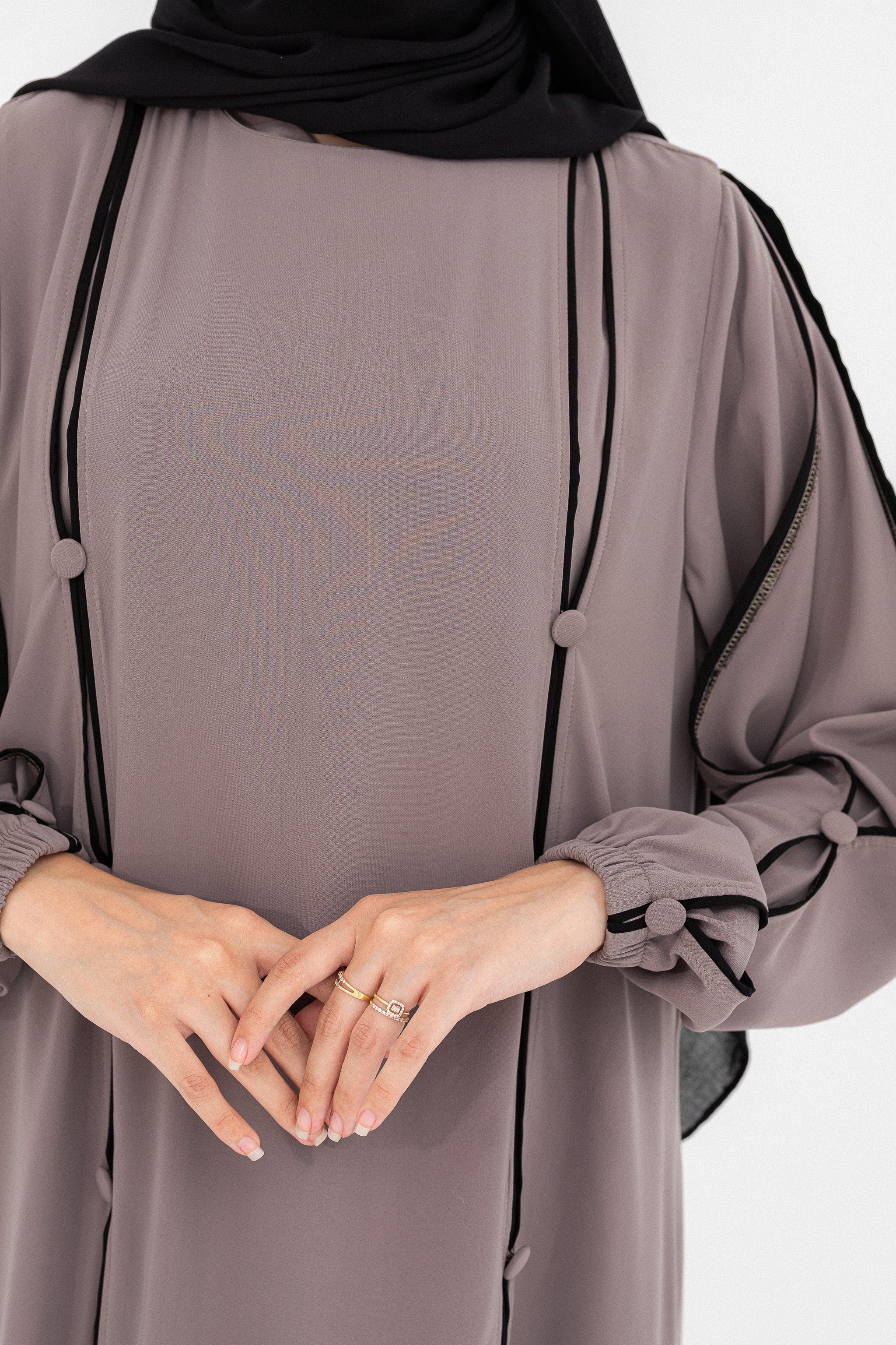 Nour dress-light brown