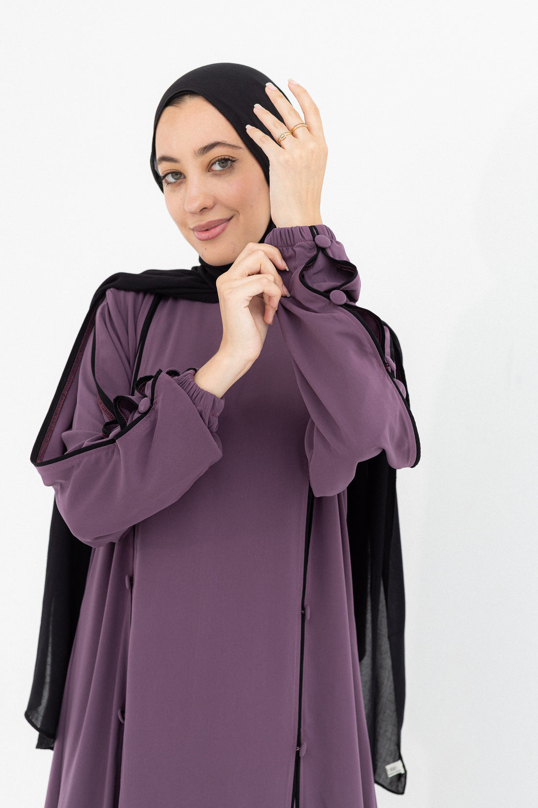Nour dress-purple
