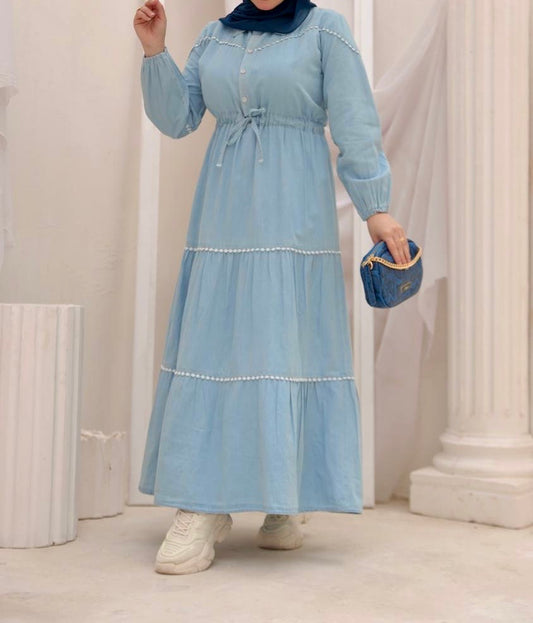 Zaria Denim Dress