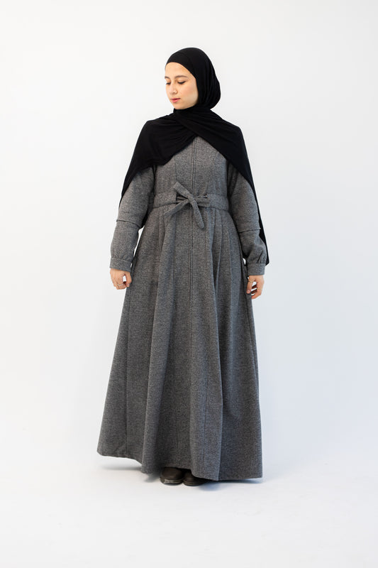 Lazord Wool Maxi Dress - Gray