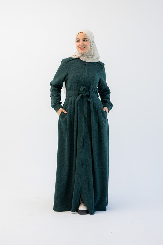 Lazord Wool Maxi Dress -  Olive