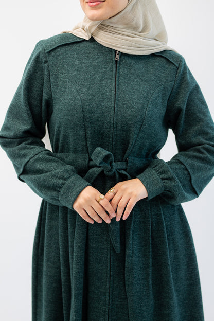 Lazord Wool Maxi Dress -  Olive