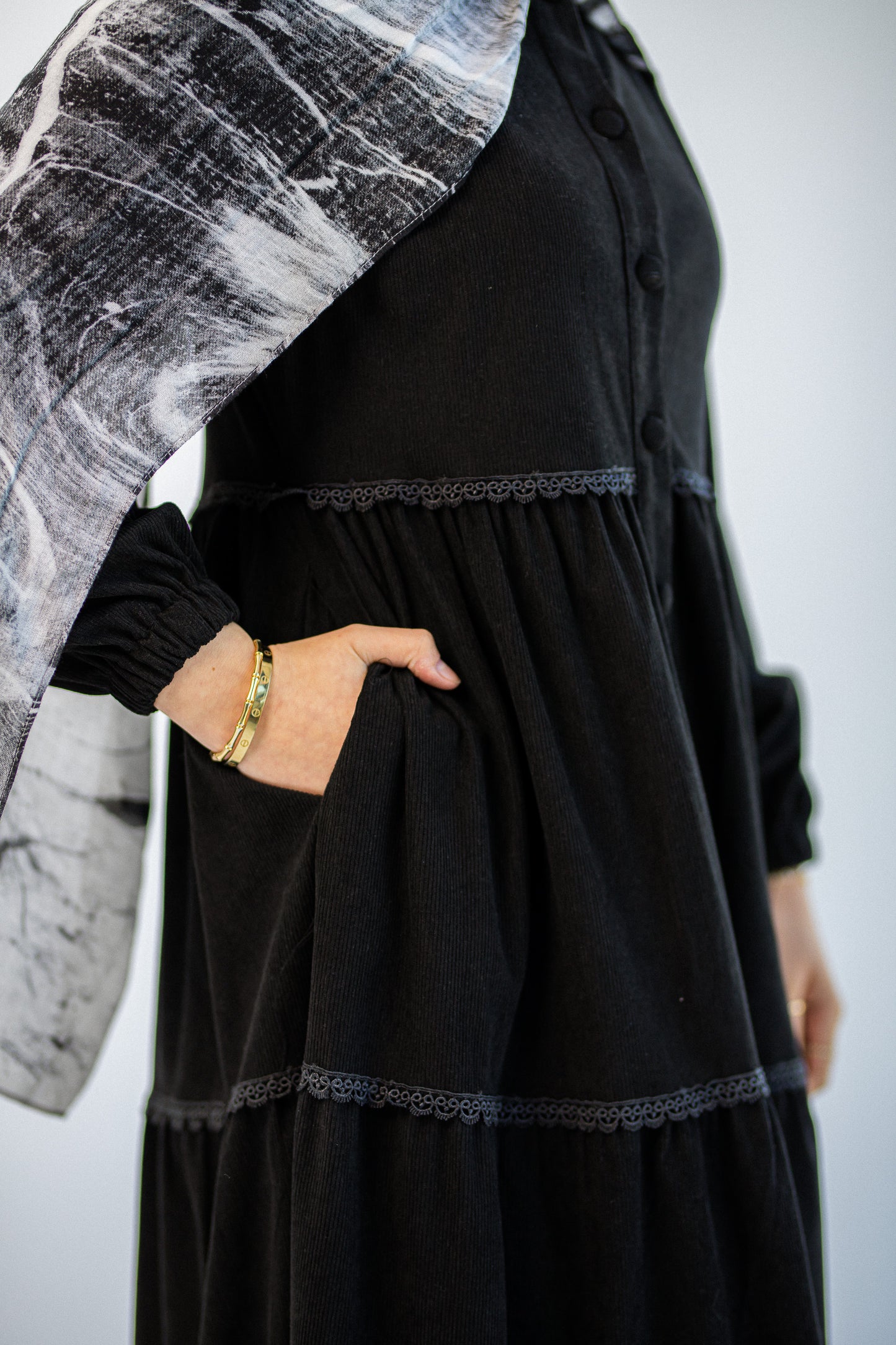 Jidaa Dress - Black