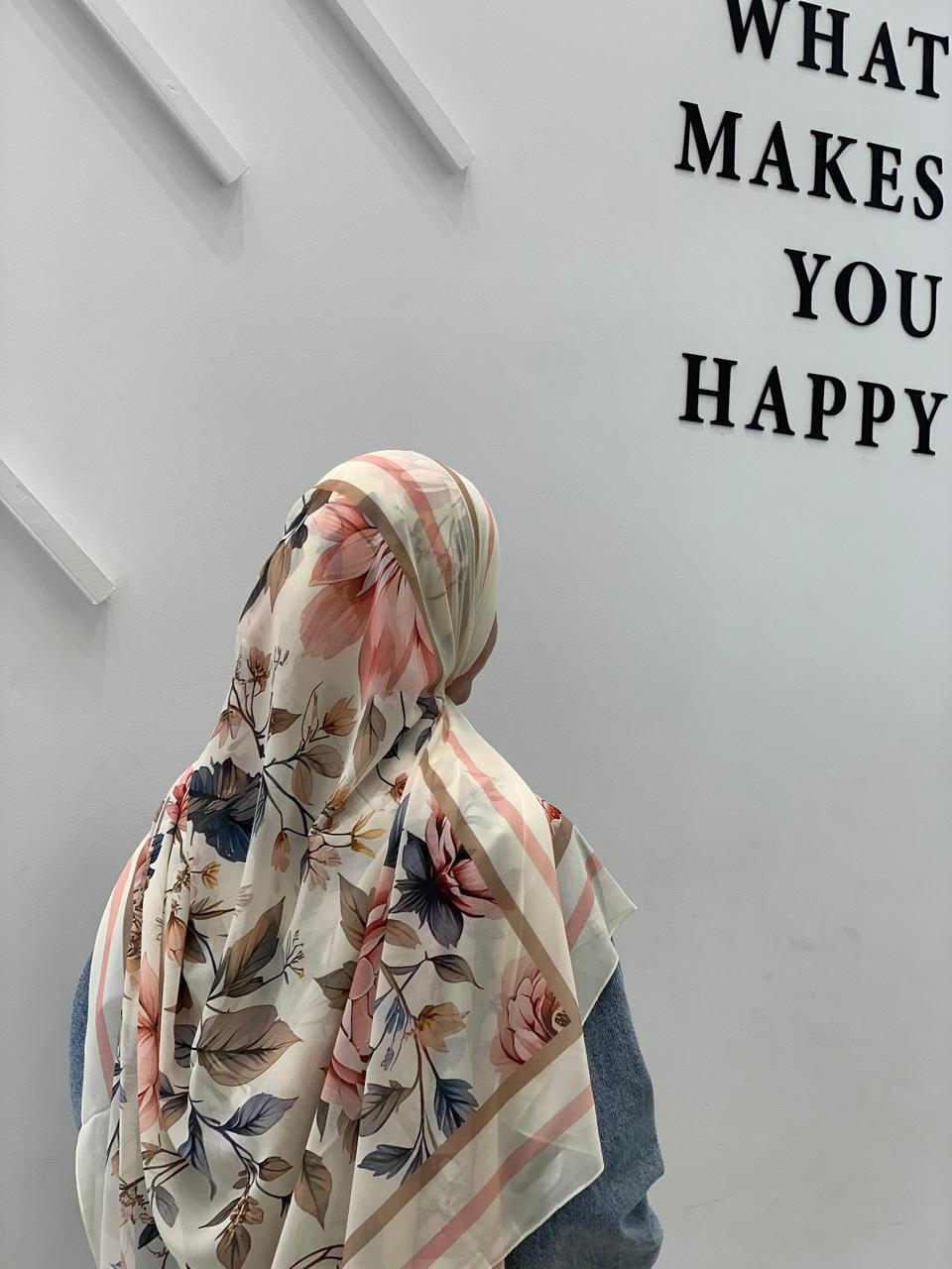 Scarves Crepe Chiffon 200001