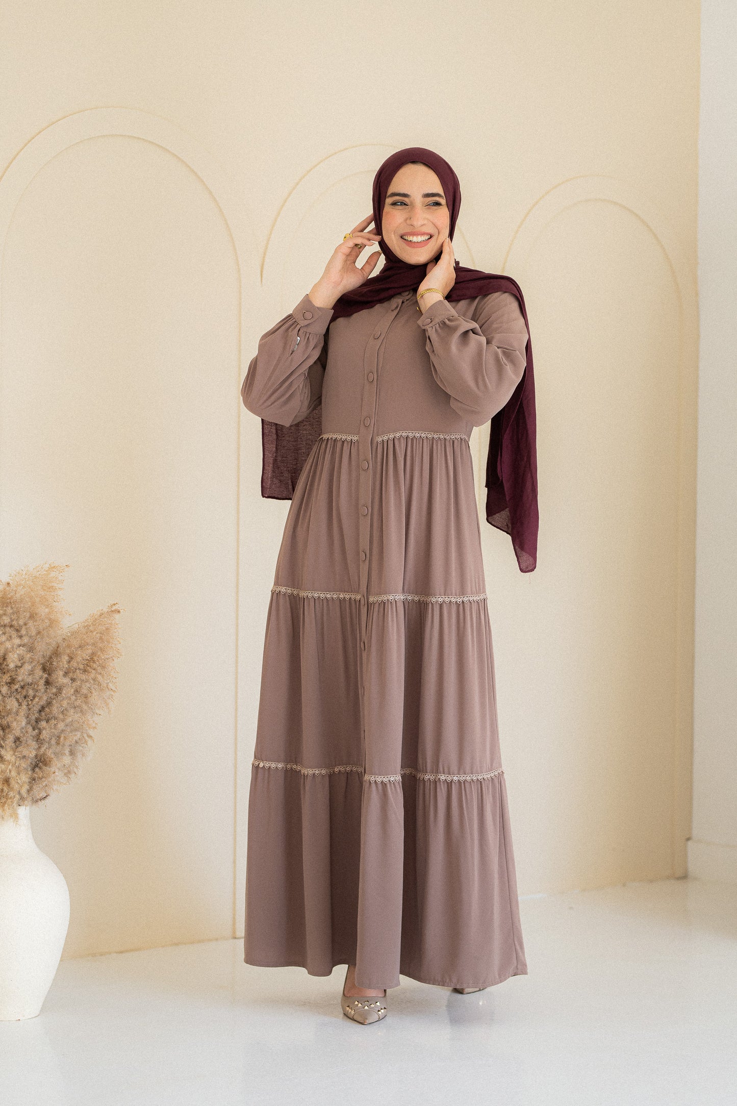 Pearla Crepe Dress