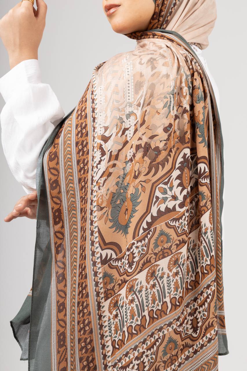 Printed Modal Scarf
