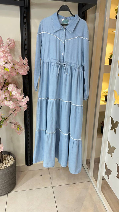 Zaria Denim Dress
