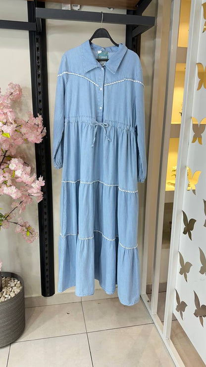 Zaria Denim Dress