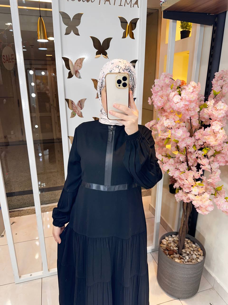 Dress Crepe Black 25158