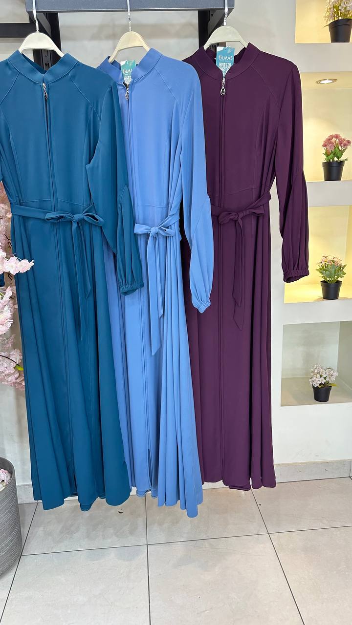 Dima Crepe Dress with Belt