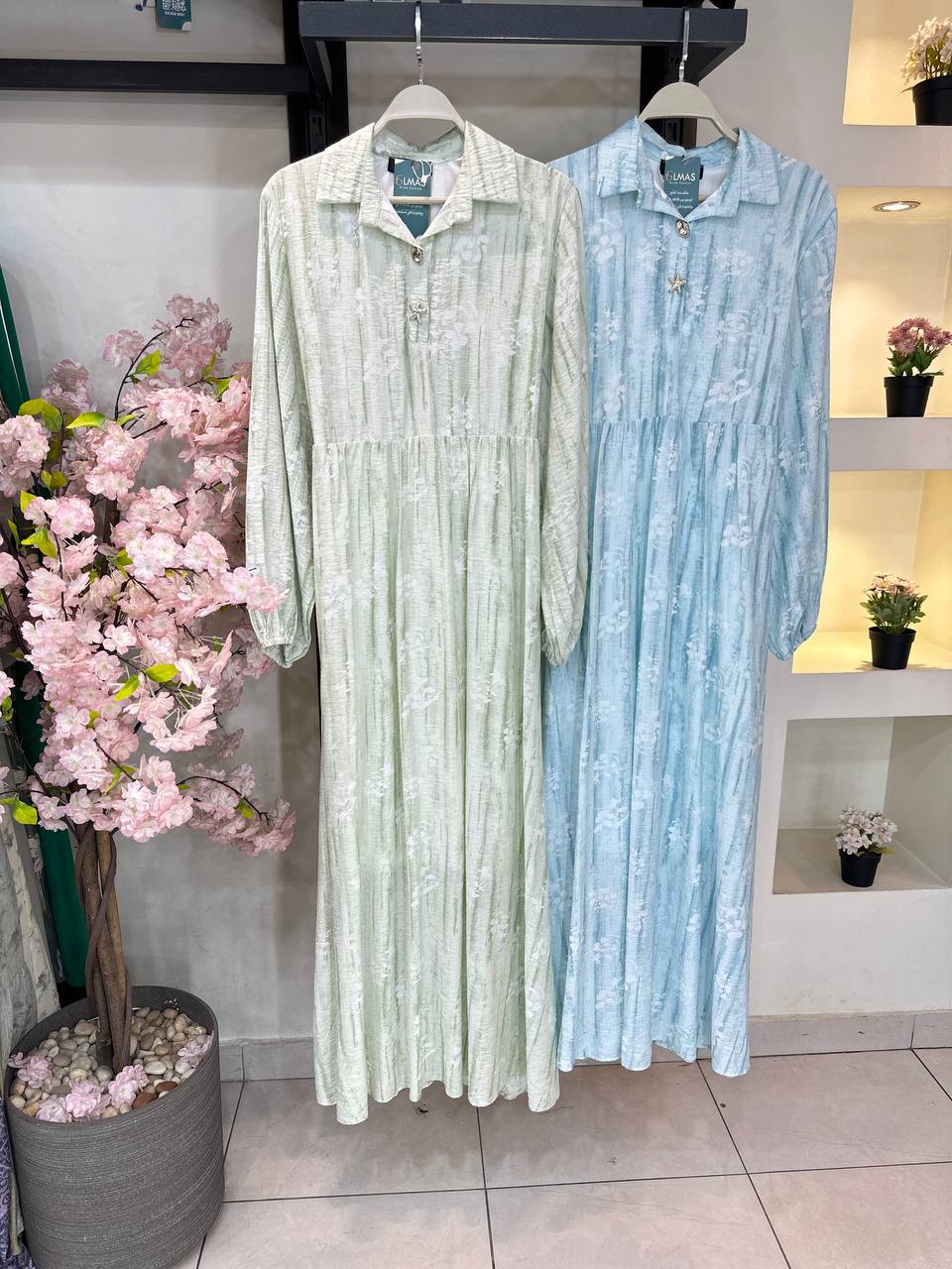 Sola Belted Dress-Baby Blue